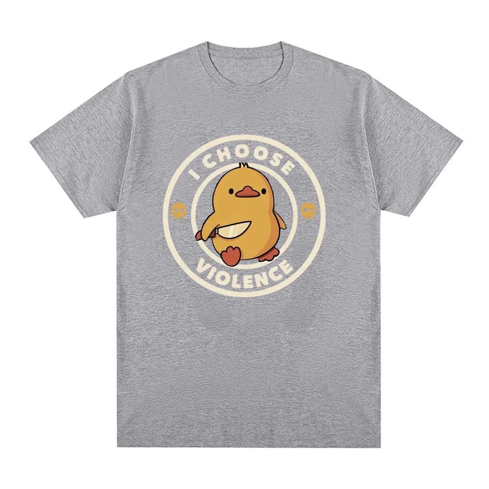 Rock tshirt Short sleeve Trendy T shirt I Choose Violence Duck With Heart Comfortable Relaxed Fit Tshirt Stylish Streetwear 4XL
Rock tshirt Short sleeve Trendy T shirt I Choose Violence Duck With Heart Comfortable Relaxed Fit Tshirt Stylish Streetwear 4XL