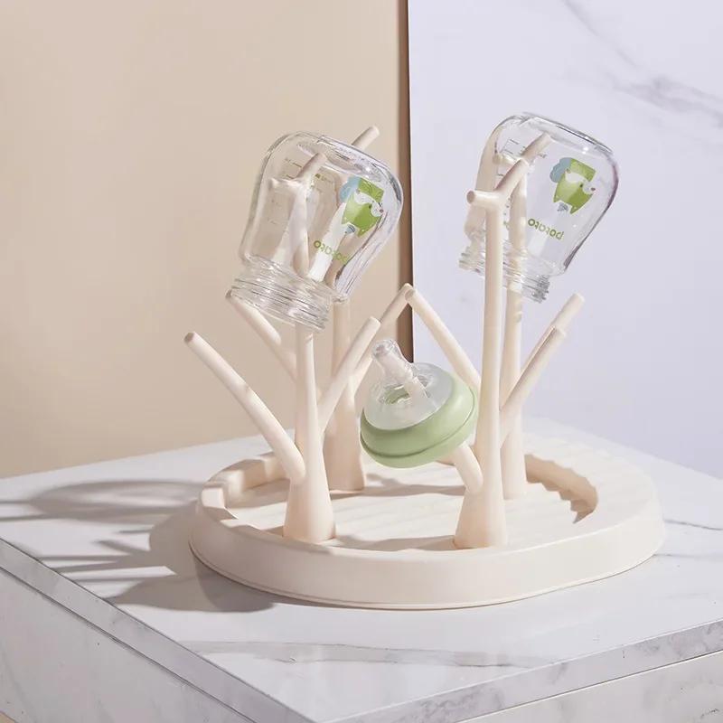 Baby Bottle Drying Rack Tree Shape Drainer with Removable Branches Portable Nursing Bottle Storage Holder 1 piece pack бежевий
Baby Bottle Drying Rack Tree Shape Drainer with Removable Branches Portable Nursing Bottle Storage Holder 1 piece pack бежевий
