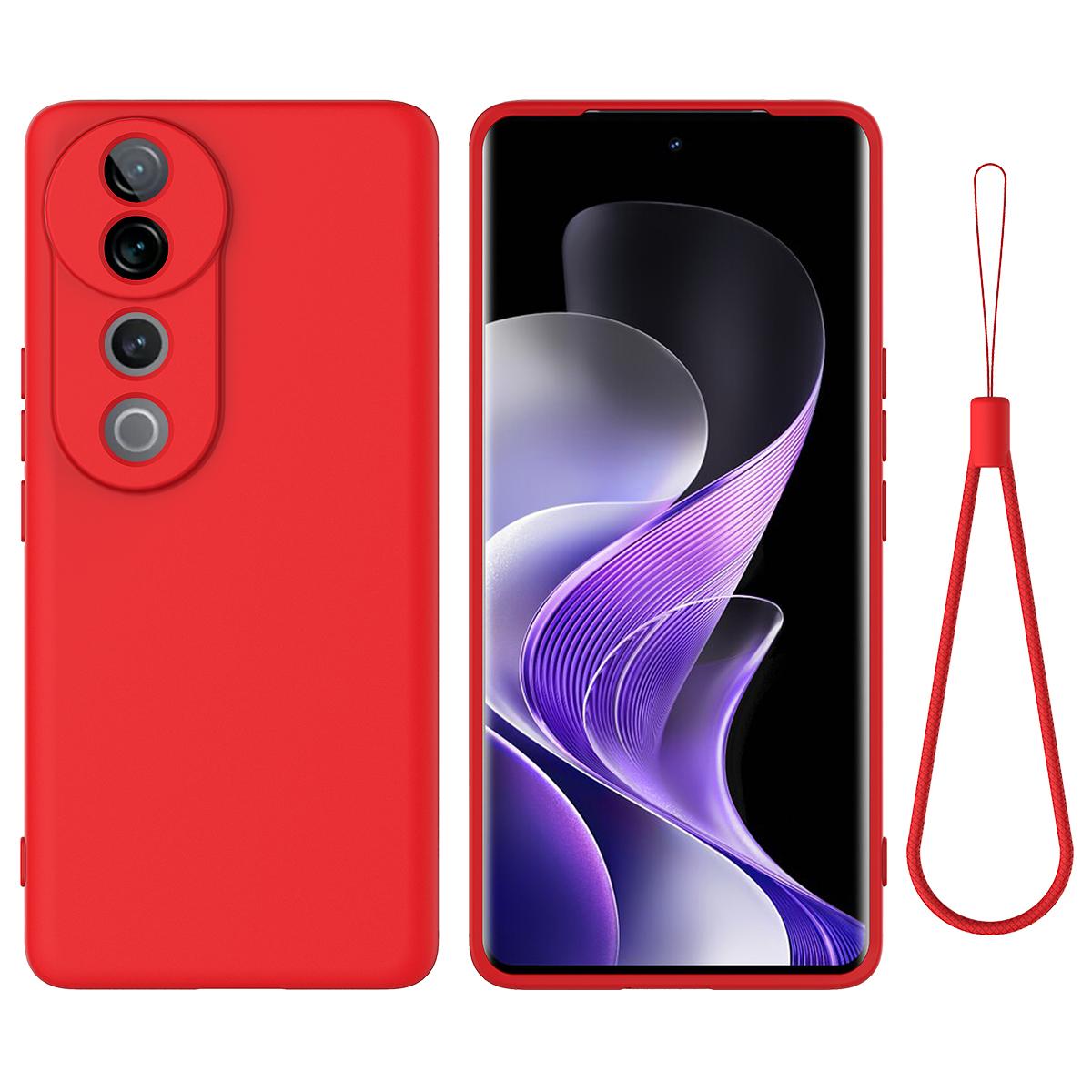 For vivo T3 Ultra 5G Case Liquid Silicone Anti-Scratch Phone Cover with Hand Strap A
For vivo T3 Ultra 5G Case Liquid Silicone Anti-Scratch Phone Cover with Hand Strap A