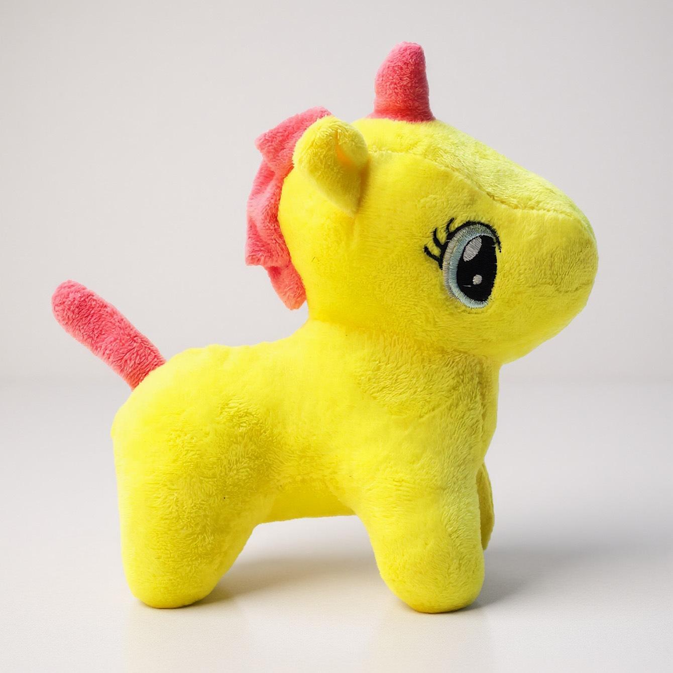 Unicorn Plush Squeaky Dog Toy - Cute Stuffed Interactive Training Toy, Durable Chew Molar Pet Supplies, жовтий
Unicorn Plush Squeaky Dog Toy - Cute Stuffed Interactive Training Toy, Durable Chew Molar Pet Supplies, жовтий