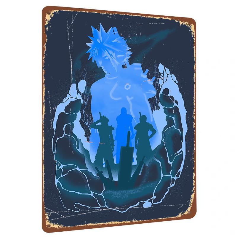 Anime Game Theme Metal Iron Painting Creative Home Wall Decor Collectible Hanging Art 20x30cm(7.8x11.8inch)
Anime Game Theme Metal Iron Painting Creative Home Wall Decor Collectible Hanging Art 20x30cm(7.8x11.8inch)