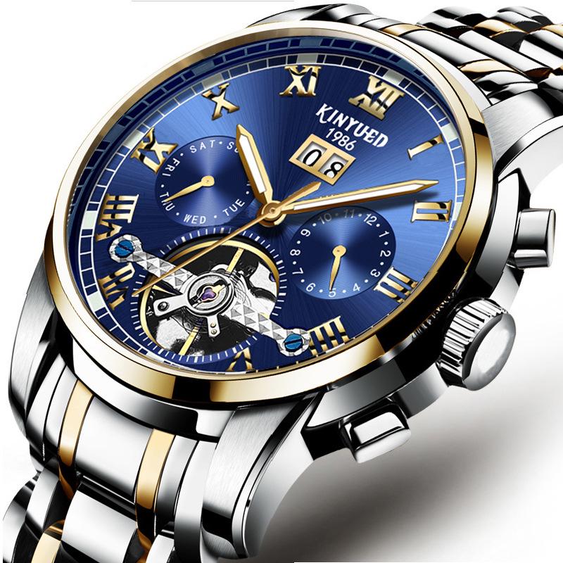 KINYUED Luminous Men s Multifunctional Automatic Mechanical Watch - Bestseller
KINYUED Luminous Men s Multifunctional Automatic Mechanical Watch - Bestseller