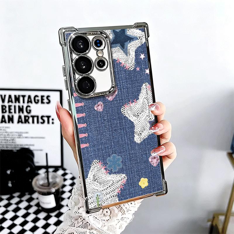 Girlish Heart Star Fashion Jeans Pattern Soft Phone Case For Samsung Galaxy S26 Ultra S25 Edge S24 FE S23 Plus S22 S21 + S20 Pla Samsung S22 Plus
Girlish Heart Star Fashion Jeans Pattern Soft Phone Case For Samsung Galaxy S26 Ultra S25 Edge S24 FE S23 Plus S22 S21 + S20 Pla Samsung S22 Plus