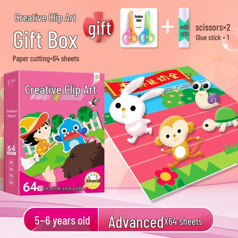 Набор для коллажа из креативной бумаги для девочек 3-6 лет - Художественные материалы для детского сада и развивающая игрушка
Набор для коллажа из креативной бумаги для девочек 3-6 лет - Художественные материалы для детского сада и развивающая игрушка