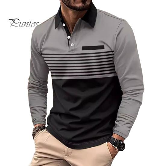 Мужская рубашка весна-осень с отложным воротником на пуговицах, контрастный полосатый принт, длинные рукава, свитер средней длины, повседневный деловой топ M
Мужская рубашка весна-осень с отложным воротником на пуговицах, контрастный полосатый принт, длинные рукава, свитер средней длины, повседневный деловой топ M
