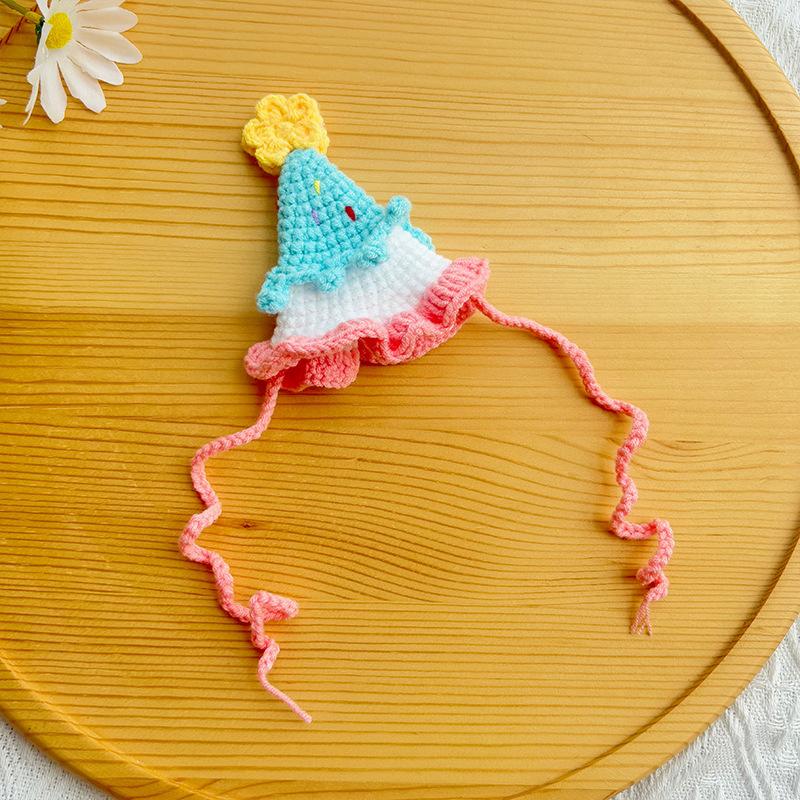 1pc Dog Birthday Hat Handmade Weaving Pet New Year Dress Up Cat Funny Character Hat Cute Free size
1pc Dog Birthday Hat Handmade Weaving Pet New Year Dress Up Cat Funny Character Hat Cute Free size