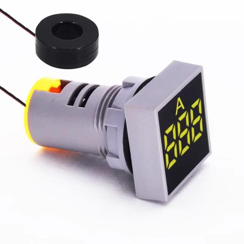 LED digital display AC current and voltage indicator 110V220V 380V square ammeter 22mm with transformer білий
LED digital display AC current and voltage indicator 110V220V 380V square ammeter 22mm with transformer білий
