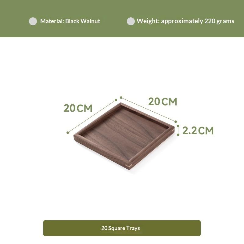 Black Walnut Rectangular Plate, Tableware, Fruit Snack Plate, Hotel Square Tea Tray, Wooden Tray.
Black Walnut Rectangular Plate, Tableware, Fruit Snack Plate, Hotel Square Tea Tray, Wooden Tray.