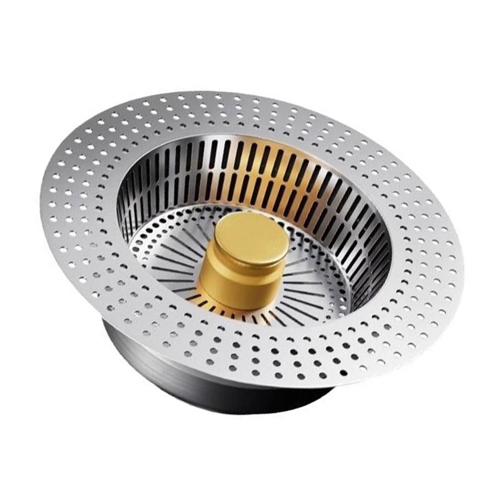 Золотые заглушки для кухонной раковины Прочные заглушки для слива из нержавеющей стали Фильтр для эффективного улавливания мусора Использование золотой
Золотые заглушки для кухонной раковины Прочные заглушки для слива из нержавеющей стали Фильтр для эффективного улавливания мусора Использование золотой