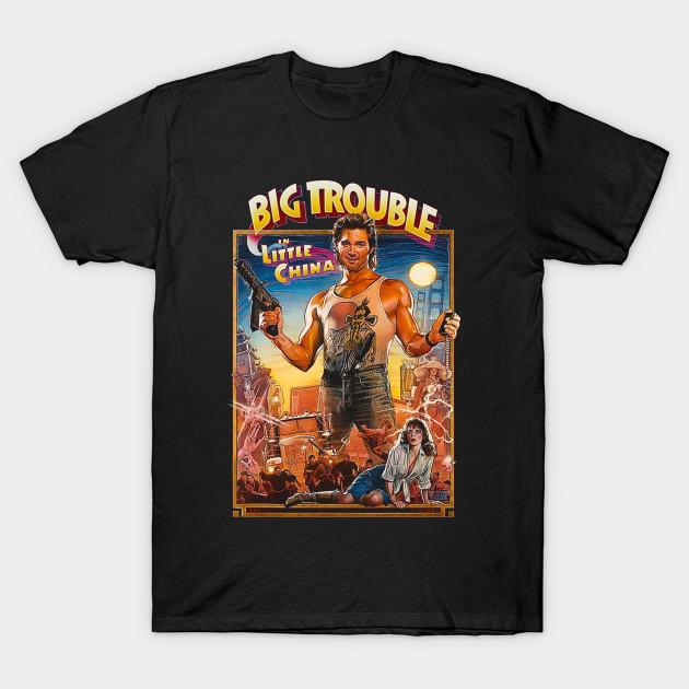 Men Black Print T-shirt Big Trouble In Little China No-Cut Transfer Paper Print Cotton Tshirt 4XL чорний
Men Black Print T-shirt Big Trouble In Little China No-Cut Transfer Paper Print Cotton Tshirt 4XL чорний