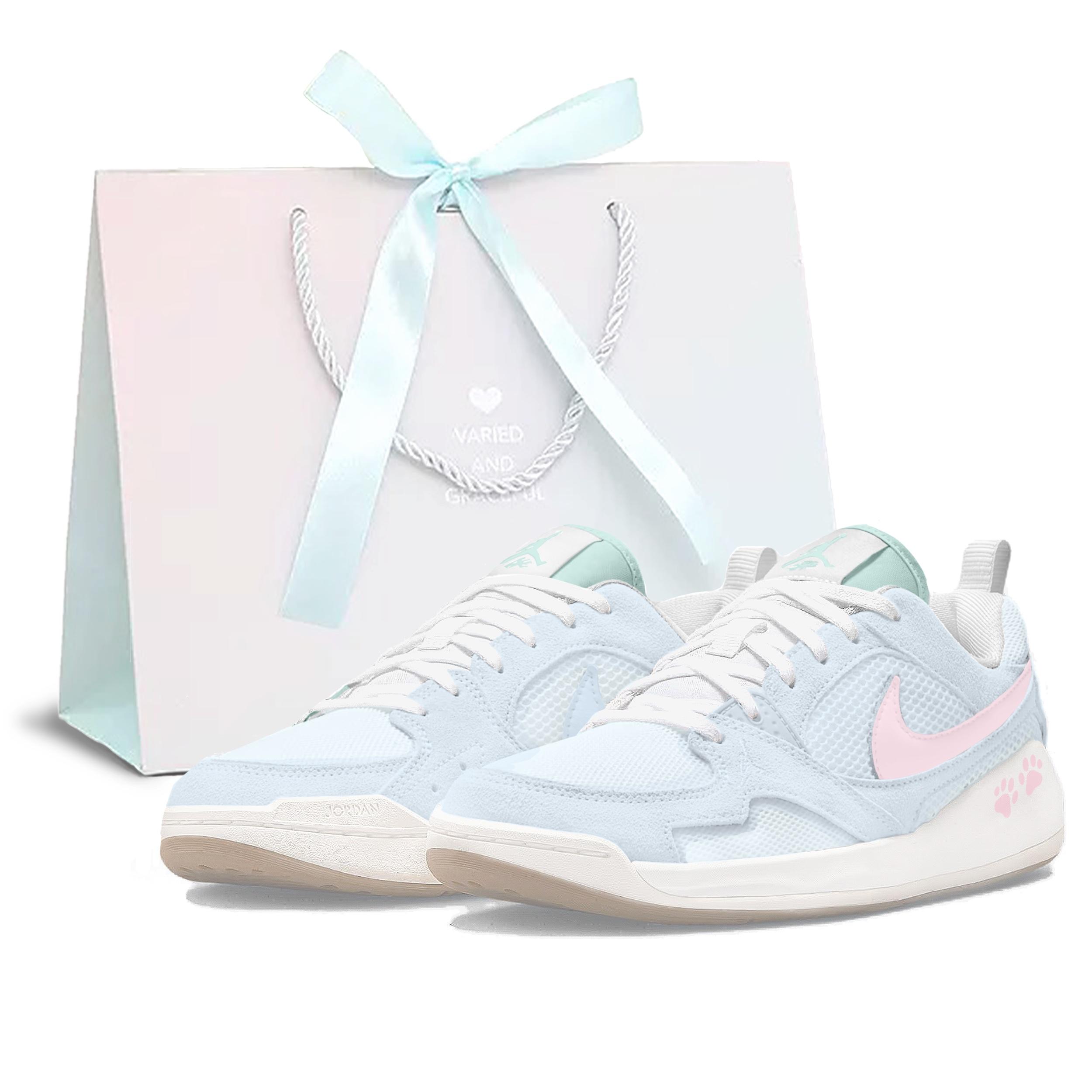 Jordan CMFT Era Maris Sal Meow Paw Fabric Slip Resistant Abrasion Resistant Low top Casual Shoes Women s Blue Pink HJ6778-102(Team1199-S-BOX) 36
Jordan CMFT Era Maris Sal Meow Paw Fabric Slip Resistant Abrasion Resistant Low top Casual Shoes Women s Blue Pink HJ6778-102(Team1199-S-BOX) 36