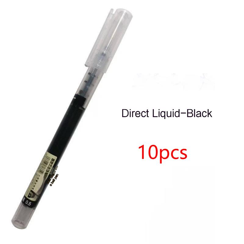 Large Capacity Straight Liquid Gel Pen Black/Blue/Red Ink Ballpoint Writing Office Business Signature School Supplies Stationery
Large Capacity Straight Liquid Gel Pen Black/Blue/Red Ink Ballpoint Writing Office Business Signature School Supplies Stationery