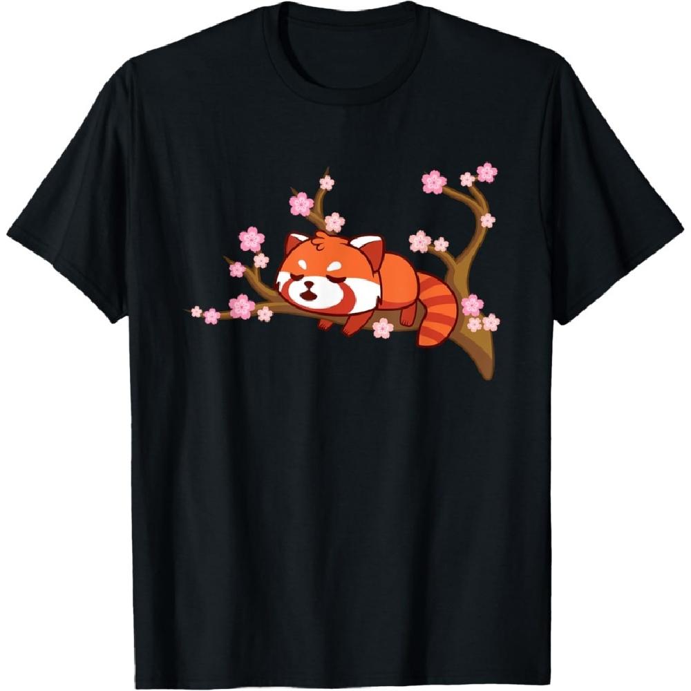 Funny Red Panda Kawaii Japanese Cherry Blossom Flower Gifts T-Shirt XXXXXL чорний
Funny Red Panda Kawaii Japanese Cherry Blossom Flower Gifts T-Shirt XXXXXL чорний
