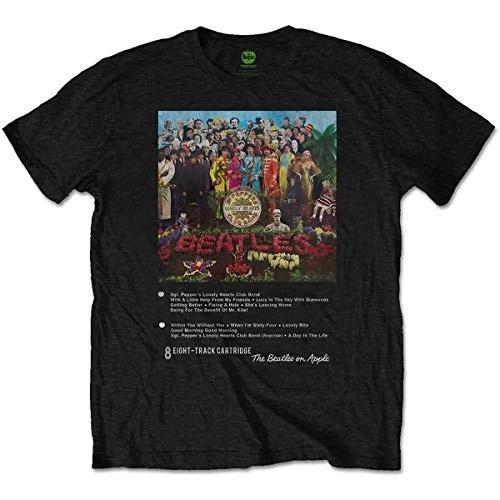 The Beatles Men s Sgt Pepper 8 Track T-Shirt, Black, Medium 2XL
The Beatles Men s Sgt Pepper 8 Track T-Shirt, Black, Medium 2XL