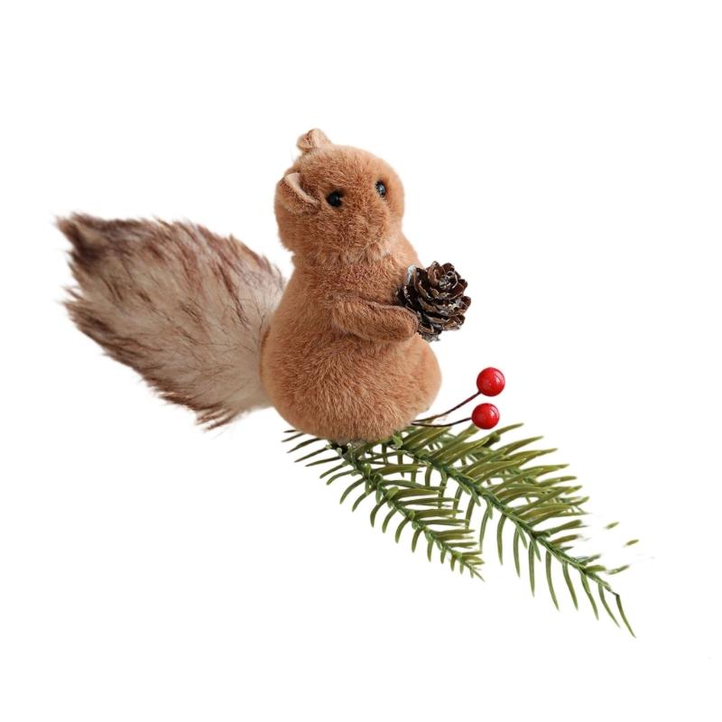 Cartoon Squirrel Hanging Decoration With Pinecone Accent Holiday Decoration For Christmas Gifts
Cartoon Squirrel Hanging Decoration With Pinecone Accent Holiday Decoration For Christmas Gifts
