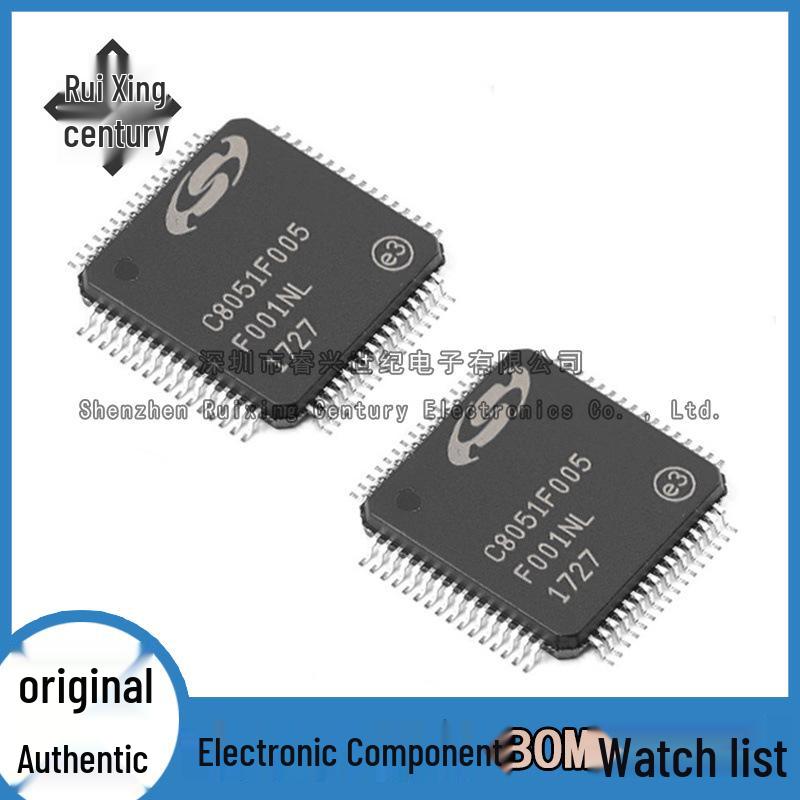 C8051F005-GQR TQFP-64 8-bit Flash Microcontroller Chip
C8051F005-GQR TQFP-64 8-bit Flash Microcontroller Chip