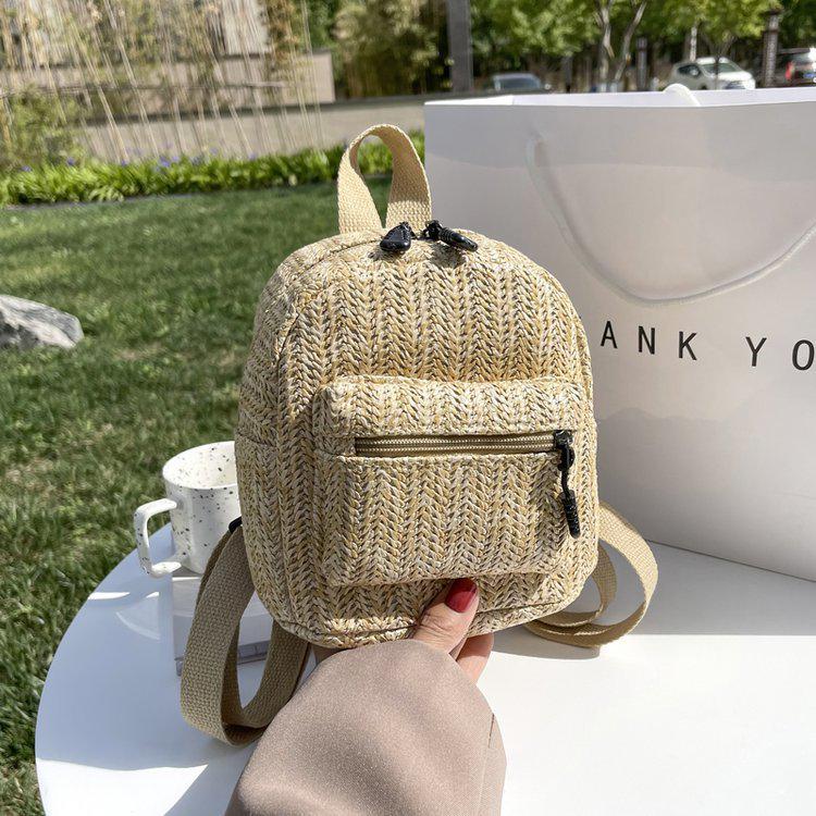 Этнический стиль двухслойный рюкзак из соломы на молнии хаки
Этнический стиль двухслойный рюкзак из соломы на молнии хаки