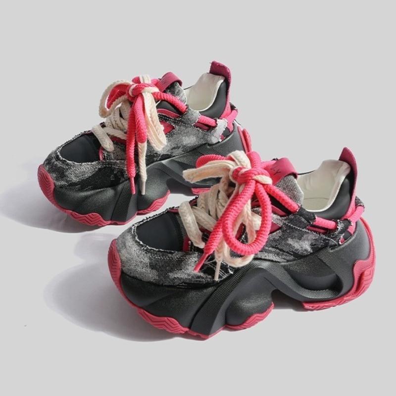 New Women s Chunky Sneakers Spring and Autumn Lace Up Shoes Height Increasing Breathable Sneakers for Women 40
New Women s Chunky Sneakers Spring and Autumn Lace Up Shoes Height Increasing Breathable Sneakers for Women 40
