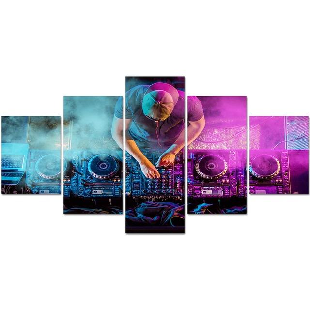 HD Prints Canvas Painting 5 Pieces Music DJ Radio Posters Modern Wall Art for Living Room Home Decor No Frame Modular Pictures 20x35 20x45 20x55cm
HD Prints Canvas Painting 5 Pieces Music DJ Radio Posters Modern Wall Art for Living Room Home Decor No Frame Modular Pictures 20x35 20x45 20x55cm