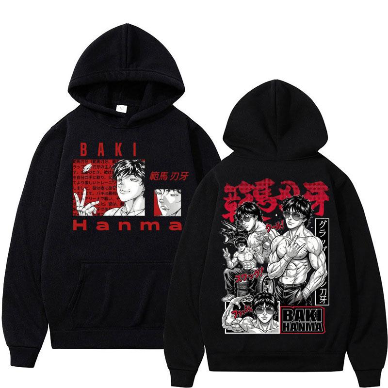Anime Baki Haman Harajuku Manga Hoodie Y2k Fashion Men Women Gothic Fleece Tracksuit Popular Sweatshirt Streetwear Gifts S
Anime Baki Haman Harajuku Manga Hoodie Y2k Fashion Men Women Gothic Fleece Tracksuit Popular Sweatshirt Streetwear Gifts S