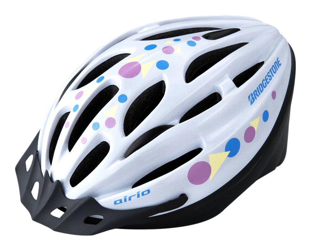 BRIDGESTONE Airio Bicycle Helmet Elementary School Kids White M Size Circumference CHA5456 B371300BU Children, Students, (Head 54cm~56cm)
BRIDGESTONE Airio Bicycle Helmet Elementary School Kids White M Size Circumference CHA5456 B371300BU Children, Students, (Head 54cm~56cm)