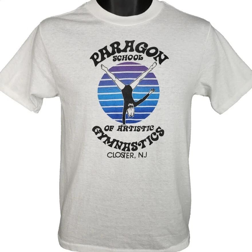 Vintage Paragon School Of Artistic Gymnastics T Shirt Mens Size Small 80s USA 2XL
Vintage Paragon School Of Artistic Gymnastics T Shirt Mens Size Small 80s USA 2XL
