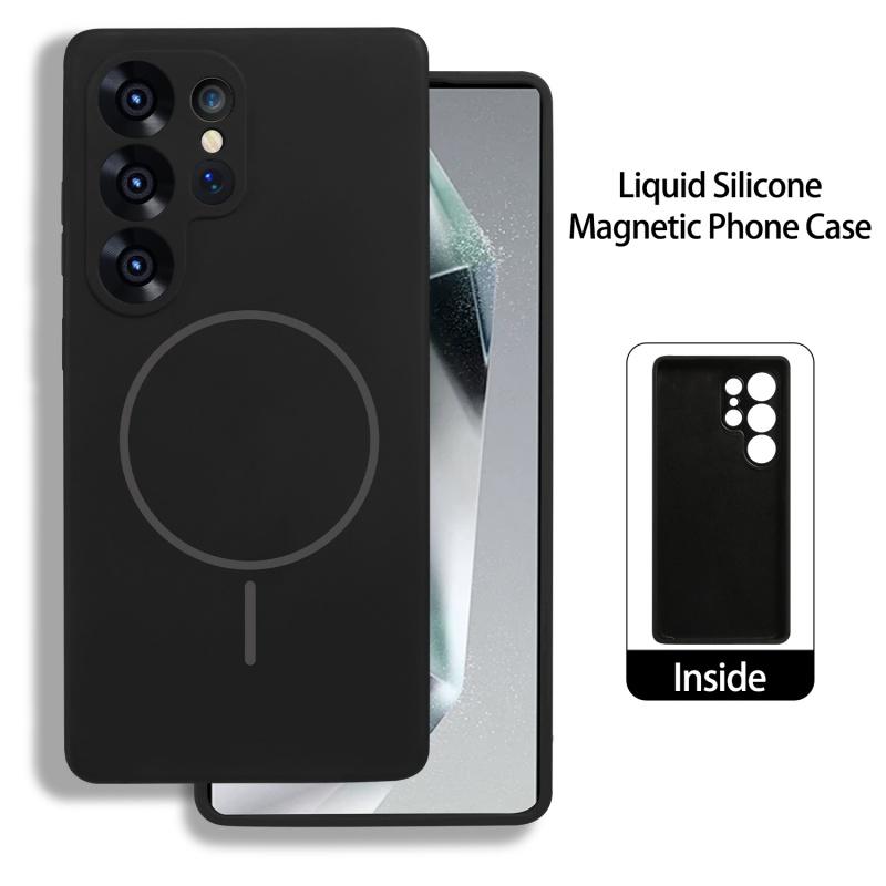 Original Liquid Silicone Case For Samsung Galaxy S25 S24 S23 Plus Ultra Magnetic For Magsafe Wireless Charge Soft Bumper Cover For Samsung S24
Original Liquid Silicone Case For Samsung Galaxy S25 S24 S23 Plus Ultra Magnetic For Magsafe Wireless Charge Soft Bumper Cover For Samsung S24