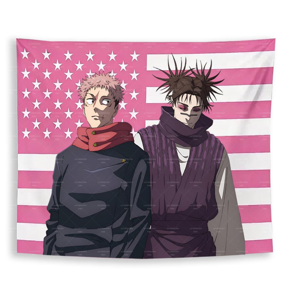 JJujutsu KKaisen CChousou YYuji Itadori Tapestry Anime Wall Hanging for Home Bedroom Anime Fan Room Decor 74x94cm(29x37in)
JJujutsu KKaisen CChousou YYuji Itadori Tapestry Anime Wall Hanging for Home Bedroom Anime Fan Room Decor 74x94cm(29x37in)