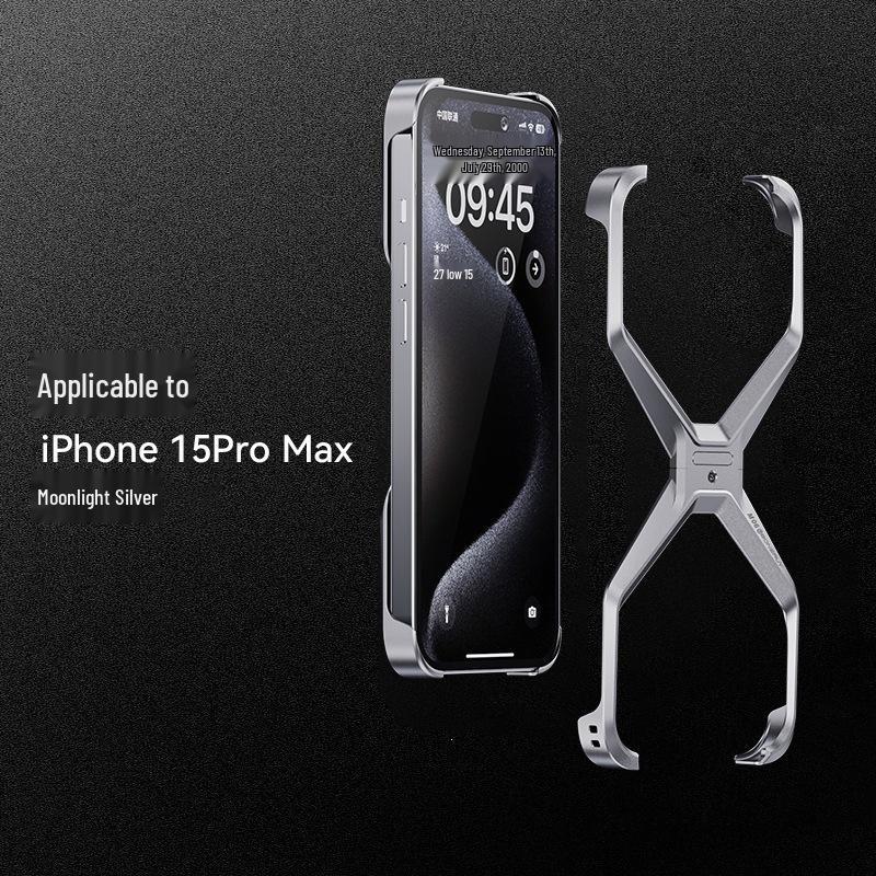 Apple iPhone 15 Pro Max/14 Pro Heat-Dissipating Aluminum Alloy Hollow Borderless Case iPhone 15
Apple iPhone 15 Pro Max/14 Pro Heat-Dissipating Aluminum Alloy Hollow Borderless Case iPhone 15