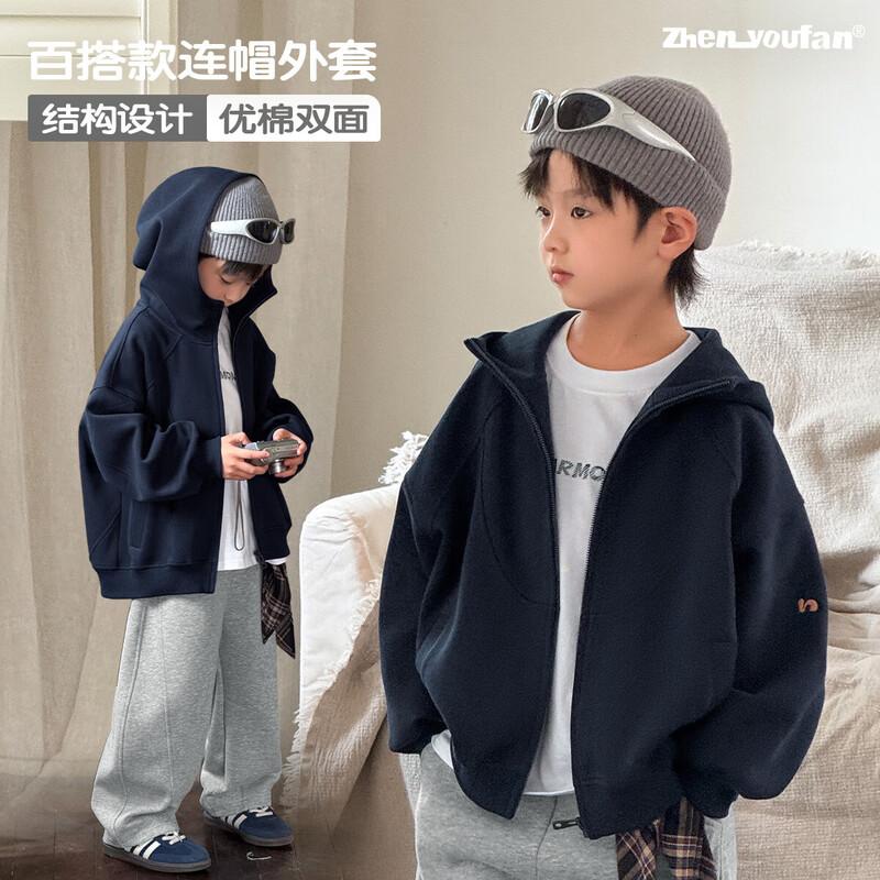 Children s Color-Block Hooded Jacket 130
Children s Color-Block Hooded Jacket 130