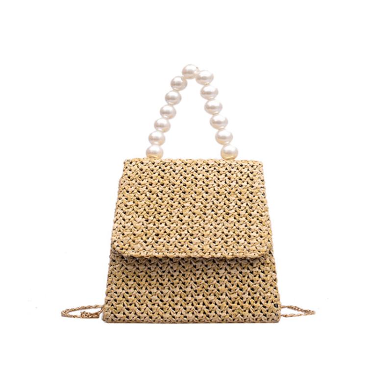 Fashion straw bags rattan weave with pearl charm women handbags luxury handmade paper shoulder crossbody bags summer beach purse темного кольору хакі
Fashion straw bags rattan weave with pearl charm women handbags luxury handmade paper shoulder crossbody bags summer beach purse темного кольору хакі