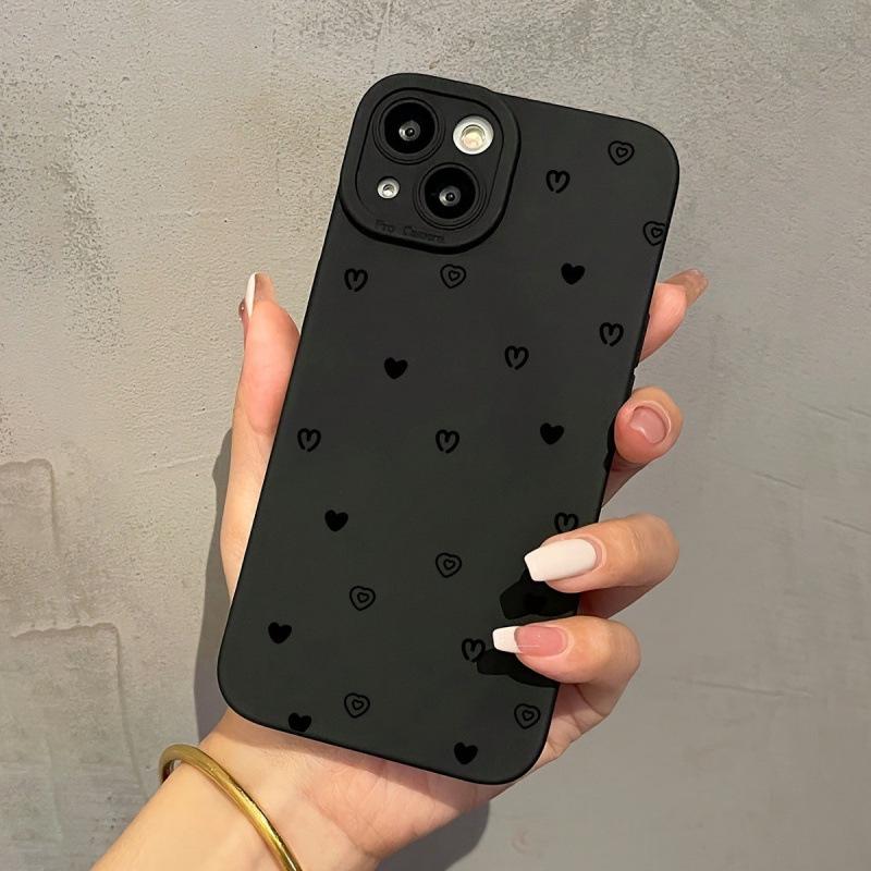 Black Love Heart iPhone Case (Models 16/15/14/13/12/11/X), Soft and Stylish for Cross-Border E-commerce iPhone 14 Pro Max
Black Love Heart iPhone Case (Models 16/15/14/13/12/11/X), Soft and Stylish for Cross-Border E-commerce iPhone 14 Pro Max