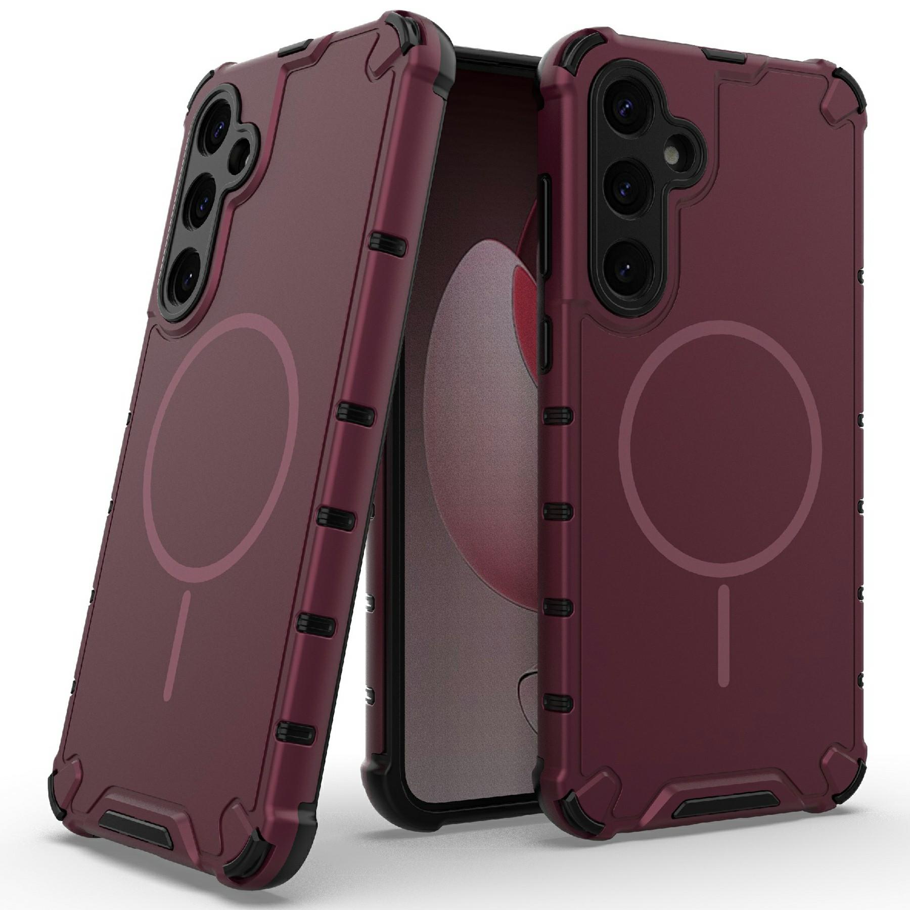 For Samsung Galaxy A35 5G Magnetic Case Heat Dissipation Shockproof TPU+PC Phone Back Cover Grey
For Samsung Galaxy A35 5G Magnetic Case Heat Dissipation Shockproof TPU+PC Phone Back Cover Grey