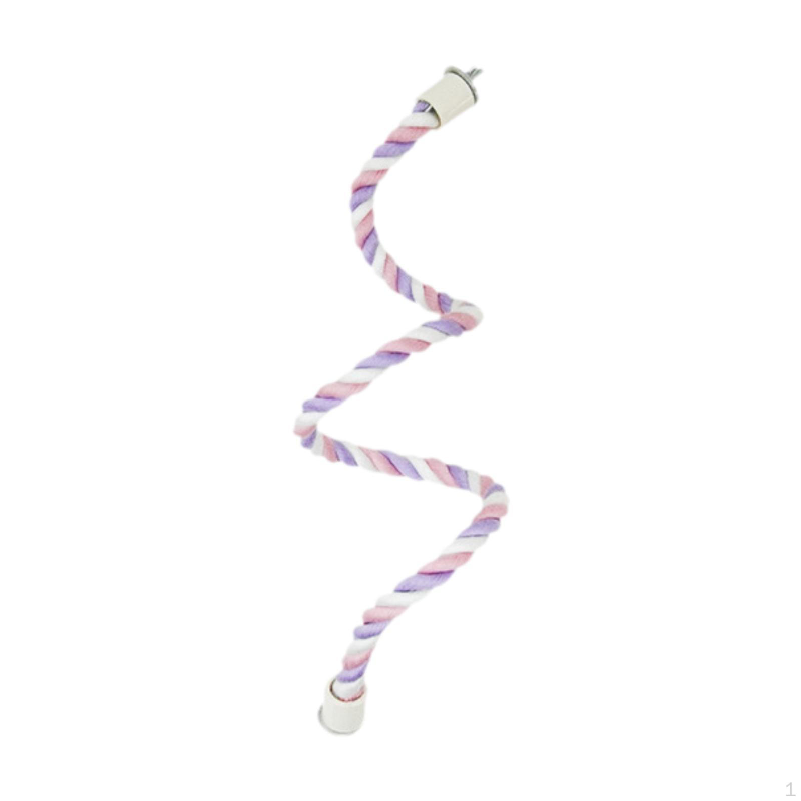 Adjustable Rope Perch for Bird Cages, Climbing Toy Lovebirds And Cockatiels 80cm
Adjustable Rope Perch for Bird Cages, Climbing Toy Lovebirds And Cockatiels 80cm