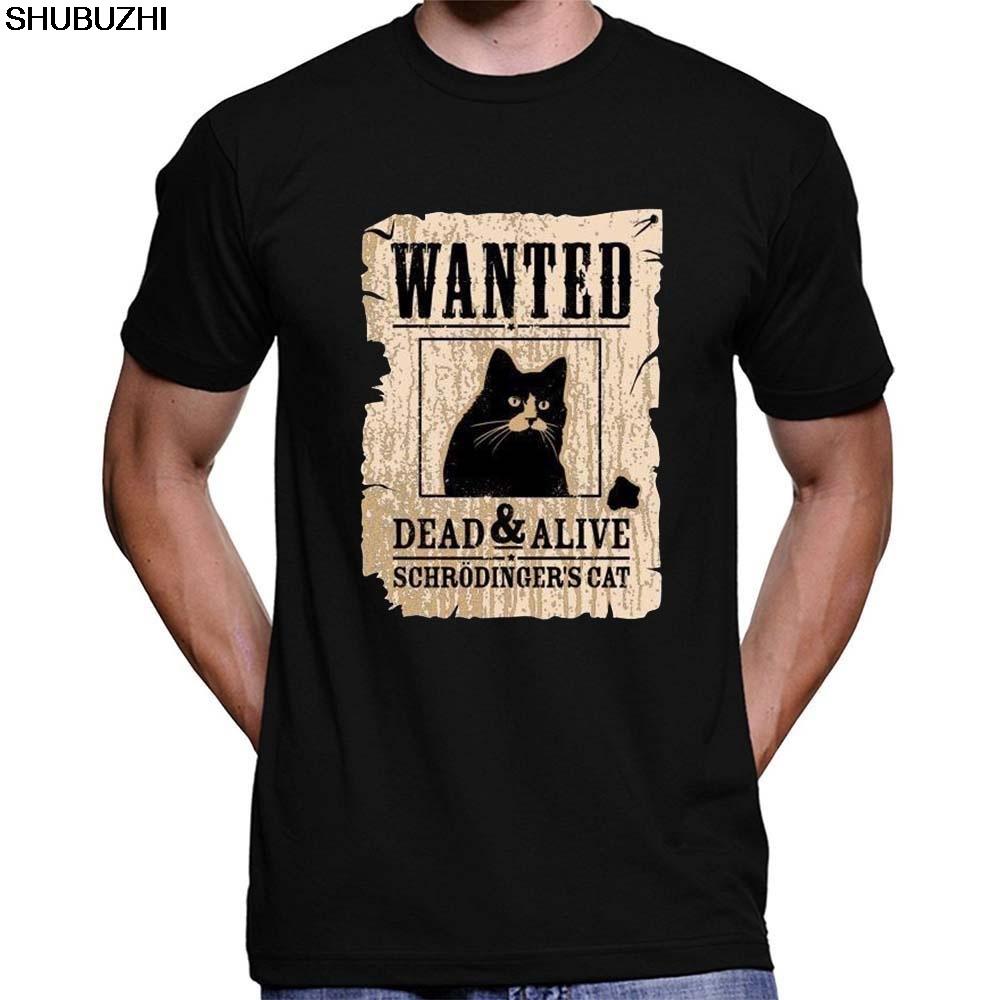 Schrodingers Cat TShirt Mens Unique Deisgn Fashion Cotton T Shirt Men brand Short Sleeve top tees sbz111 S
Schrodingers Cat TShirt Mens Unique Deisgn Fashion Cotton T Shirt Men brand Short Sleeve top tees sbz111 S