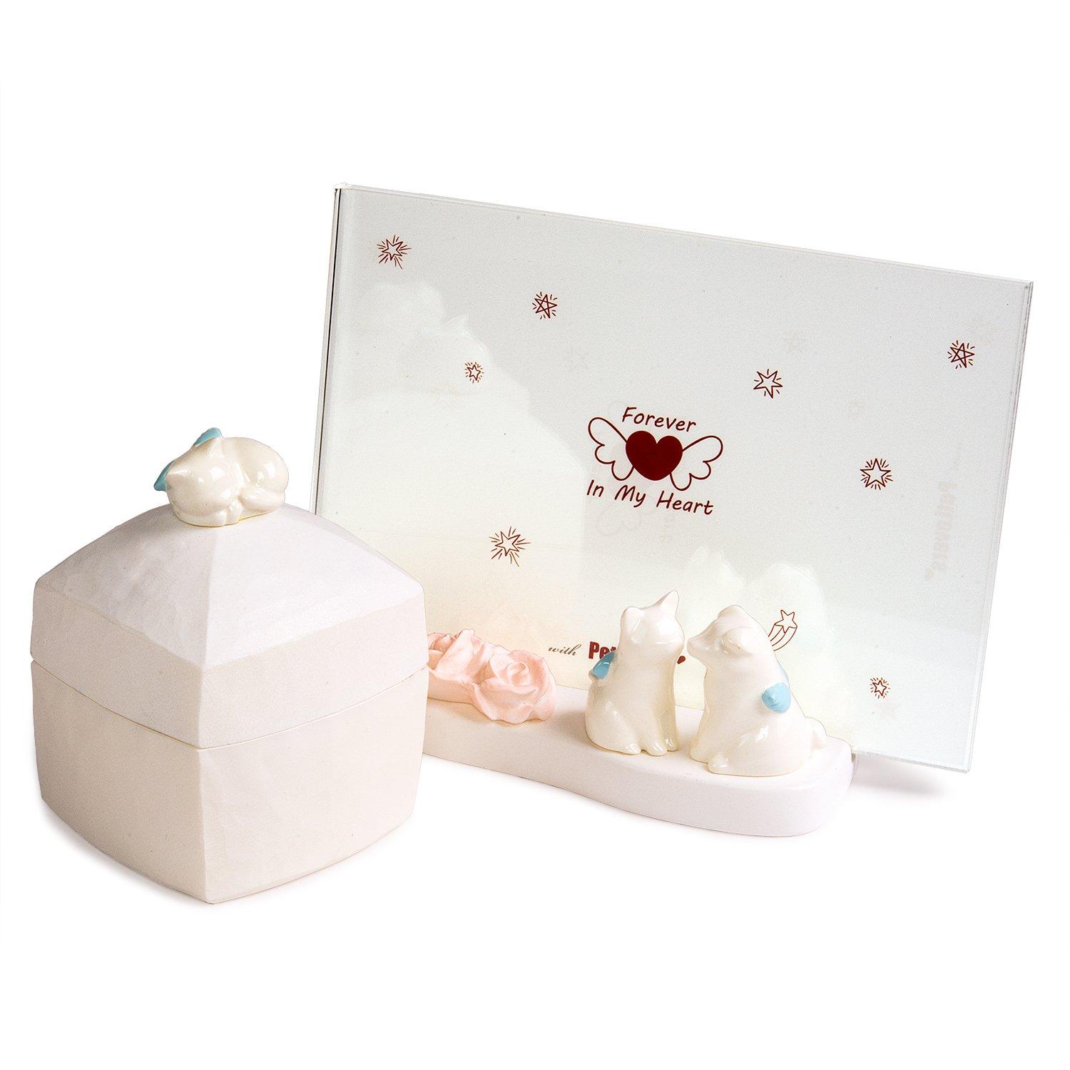 Pet Lovers Pet Memorial Box Frame Set Keepake Box Photo Stand Angel Cat Love Memories MS-2002
Pet Lovers Pet Memorial Box Frame Set Keepake Box Photo Stand Angel Cat Love Memories MS-2002