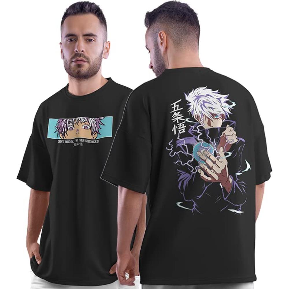 Jujutsu Kaisen Satoru Gojo Oversized Black T-Shirt Anime Graphic Print Short Sleeve Crew Neck Casual Streetwear Manga Fan Gift 5XL різнокольоровий
Jujutsu Kaisen Satoru Gojo Oversized Black T-Shirt Anime Graphic Print Short Sleeve Crew Neck Casual Streetwear Manga Fan Gift 5XL різнокольоровий