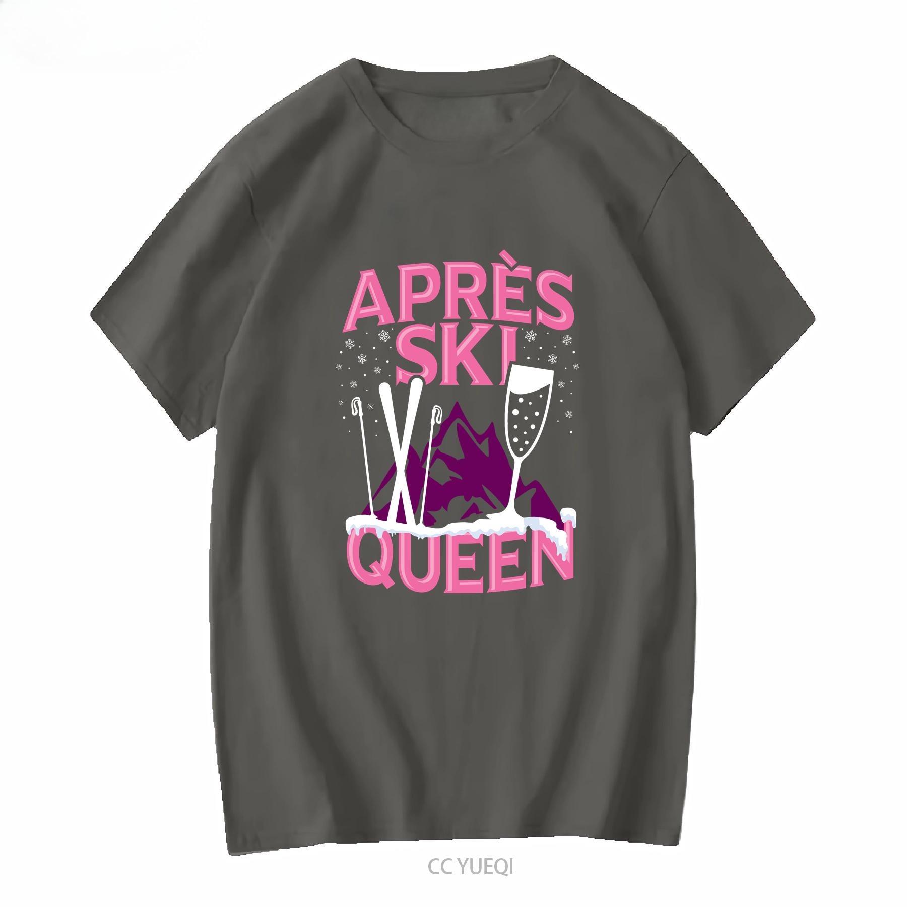 Fun Queen Skiing Winter Sports Party AfterSkiing Tshirt for Unisex and Women in Roundneck Short Sleeve Design 2026 Summer Style 4XL
Fun Queen Skiing Winter Sports Party AfterSkiing Tshirt for Unisex and Women in Roundneck Short Sleeve Design 2026 Summer Style 4XL