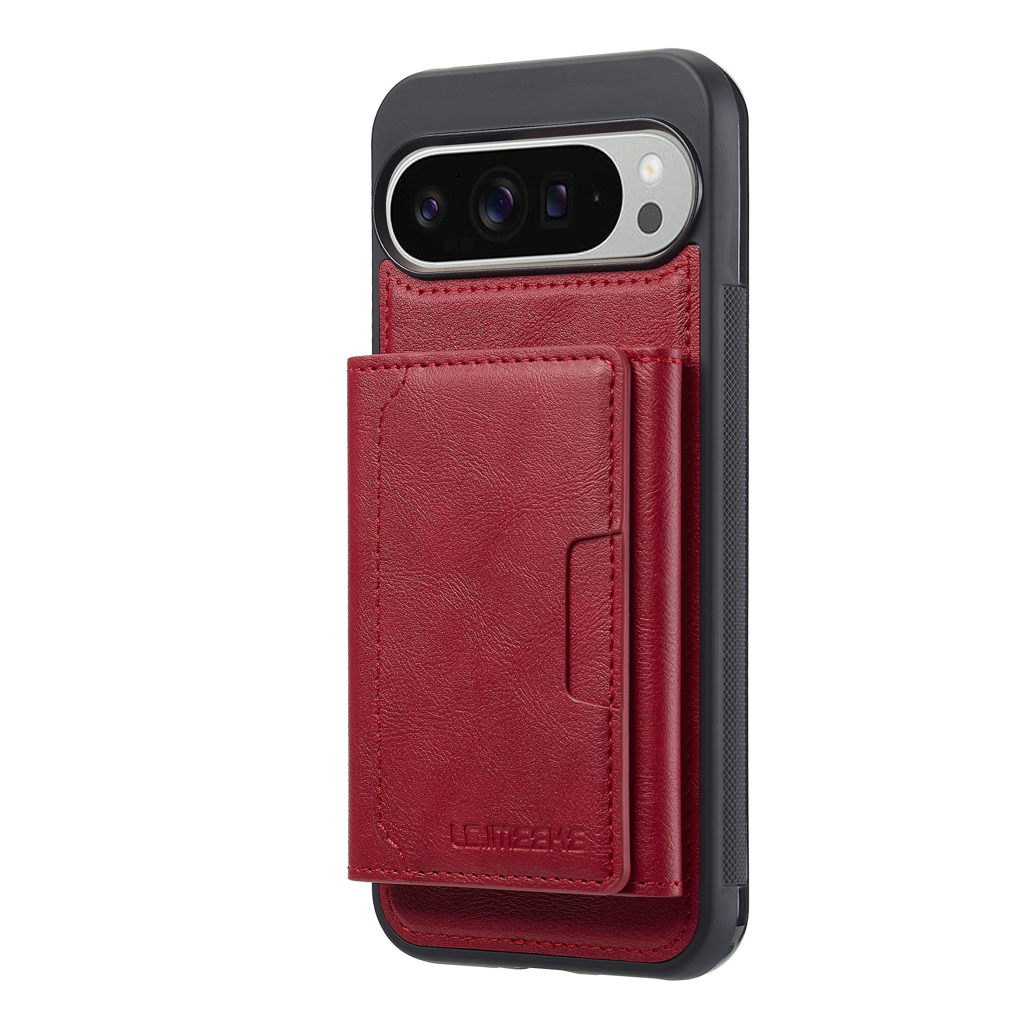LC.IMEEKE L5 For Google Pixel 10 Pro XL Magnetic Phone Case Leather Back Cover with Detachable Card Holder Black
LC.IMEEKE L5 For Google Pixel 10 Pro XL Magnetic Phone Case Leather Back Cover with Detachable Card Holder Black