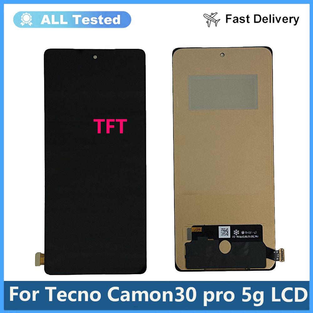 LCD Screen and Digitizer Full Assembly For Tecno Camon30 pro 5g
LCD Screen and Digitizer Full Assembly For Tecno Camon30 pro 5g