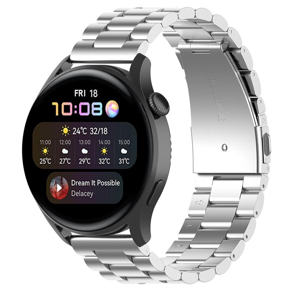 Stainless Steel 3 Beads Replacement Wrist Strap Watchband 22mm for Huawei Watch 3/Watch 3 Pro Silver
Stainless Steel 3 Beads Replacement Wrist Strap Watchband 22mm for Huawei Watch 3/Watch 3 Pro Silver