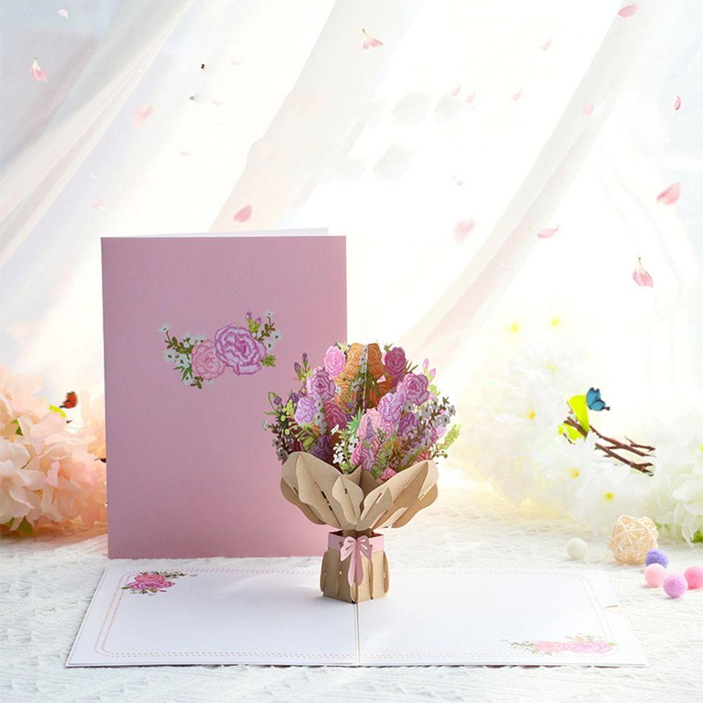 Wishing 3D Pop Up Greeting Card Exquisite Happy Birthday Blessing Card Teacher s Day Carnation
Wishing 3D Pop Up Greeting Card Exquisite Happy Birthday Blessing Card Teacher s Day Carnation