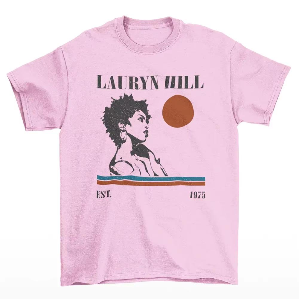 singer Lauryn Hill portrait graphics 100Cotton Tshirt Men 2026 New Summer Hip hop unisex Short sleeve casual shirt fan gifts S
singer Lauryn Hill portrait graphics 100Cotton Tshirt Men 2026 New Summer Hip hop unisex Short sleeve casual shirt fan gifts S