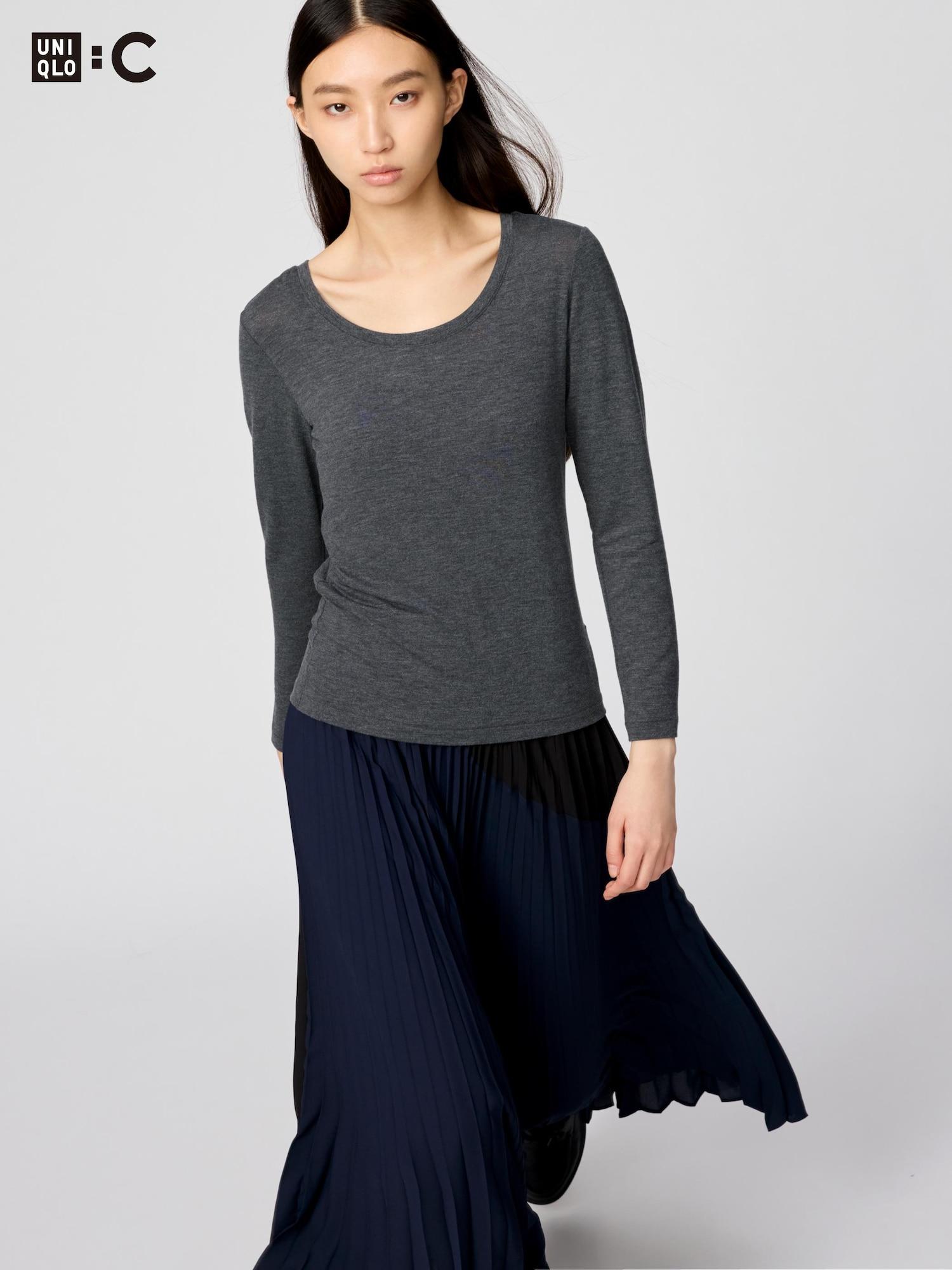 Uniqlo Япония Ультра Теплый HeaTTech Смесь Кашемира Футболка с Круглым Вырезом 07 GRAY/XS
Uniqlo Япония Ультра Теплый HeaTTech Смесь Кашемира Футболка с Круглым Вырезом 07 GRAY/XS