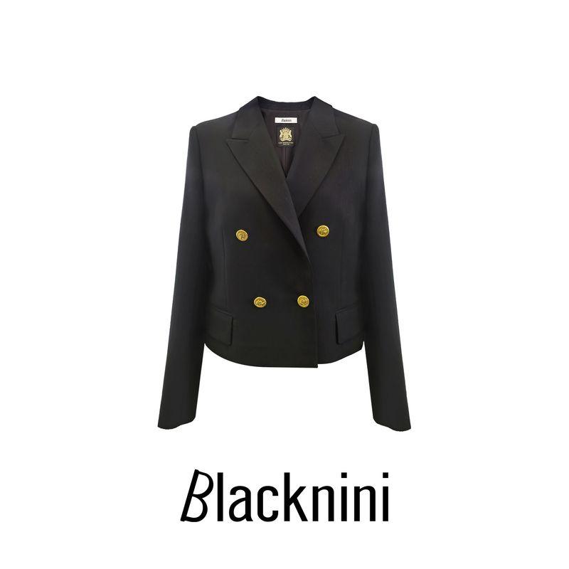 Blacknini Инь Хуафу/Роскошный бриллиантовый королевский темно-синий двубортный короткий костюм Navy blue XL
Blacknini Инь Хуафу/Роскошный бриллиантовый королевский темно-синий двубортный короткий костюм Navy blue XL