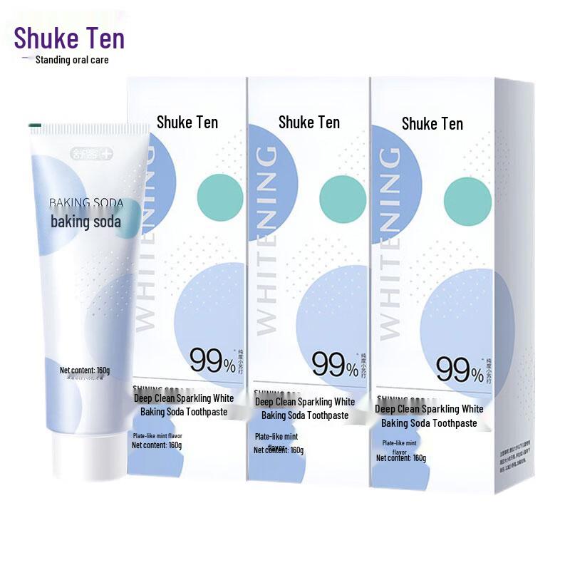Shuke Baking Soda Deep Clean Whitening Toothpaste
Shuke Baking Soda Deep Clean Whitening Toothpaste