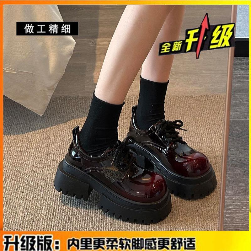 Leather big head small leather shoes women s single shoes spring new small height-increasing platform shoes 40
Leather big head small leather shoes women s single shoes spring new small height-increasing platform shoes 40