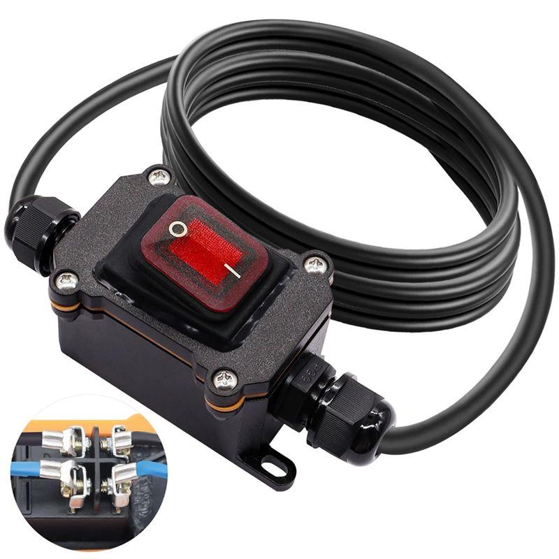 Aug. Waterproof Inline Switch Red Lighted 2 Position 4 Pin DPST With Red LED Rocker Button чорний
Aug. Waterproof Inline Switch Red Lighted 2 Position 4 Pin DPST With Red LED Rocker Button чорний