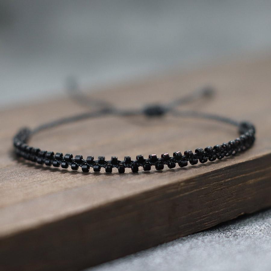 Bohemian Women String Bracelet Adjustable Handmade Acrylic Beads Beach Surfer Casual Jewelry Friendship Braclet Gift For Her чорний
Bohemian Women String Bracelet Adjustable Handmade Acrylic Beads Beach Surfer Casual Jewelry Friendship Braclet Gift For Her чорний