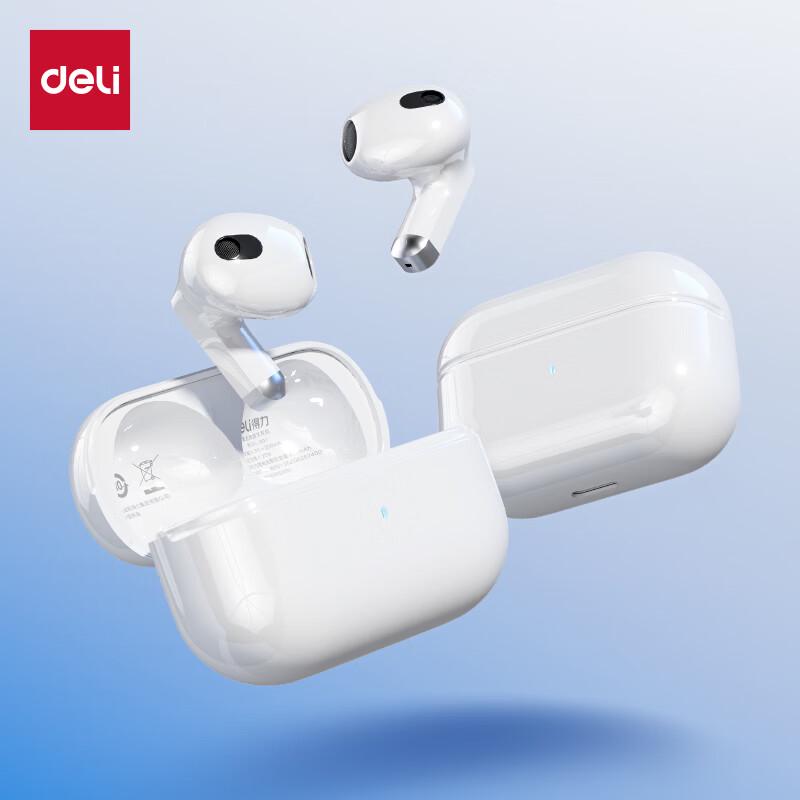 deli True Wireless Semi-In-Ear Bluetooth Earphones
deli True Wireless Semi-In-Ear Bluetooth Earphones